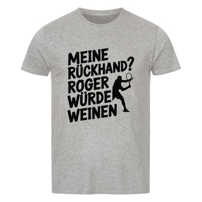 Roger Würde Weinen - Premium T-Shirt - Topspin Squad