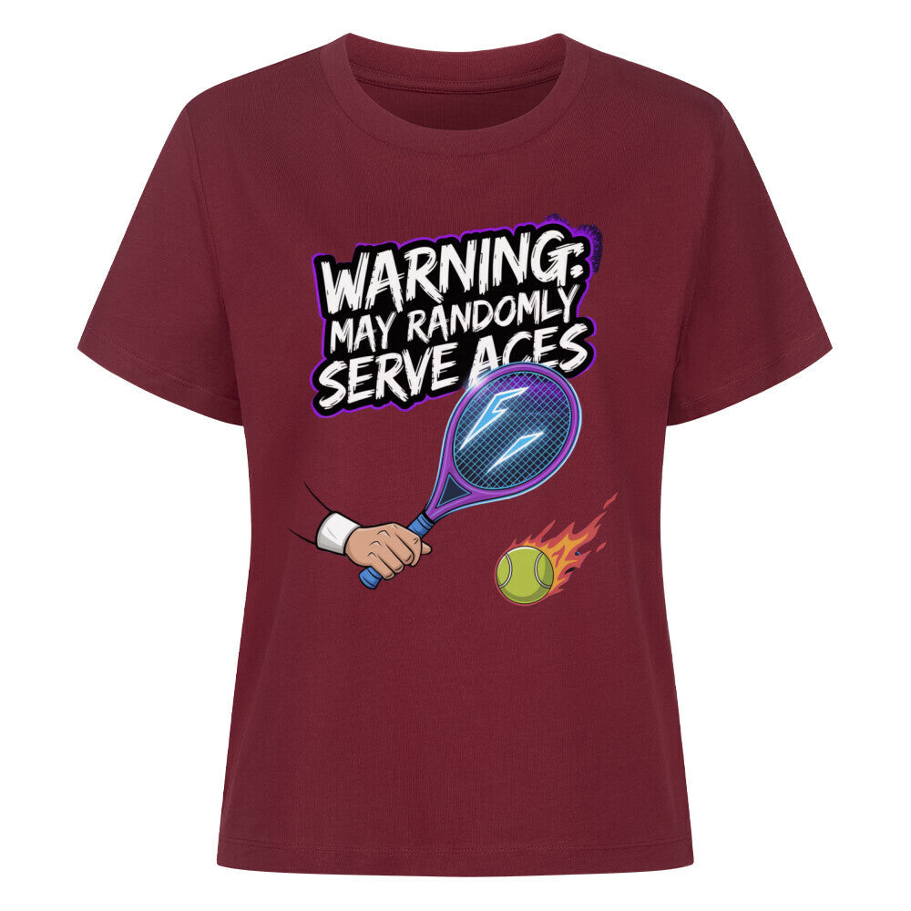May Serve Aces - Premium T-Shirt Women - Topspin Squad