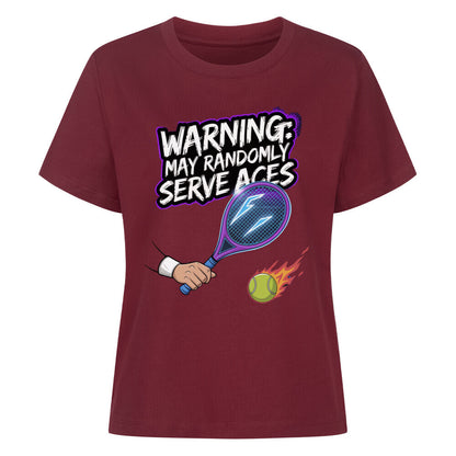 May Serve Aces - Premium T-Shirt Women - Topspin Squad