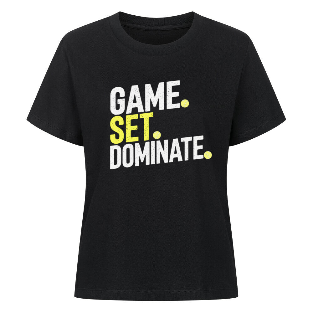 Game Set Dominate - Premium T-Shirt Women - Topspin Squad