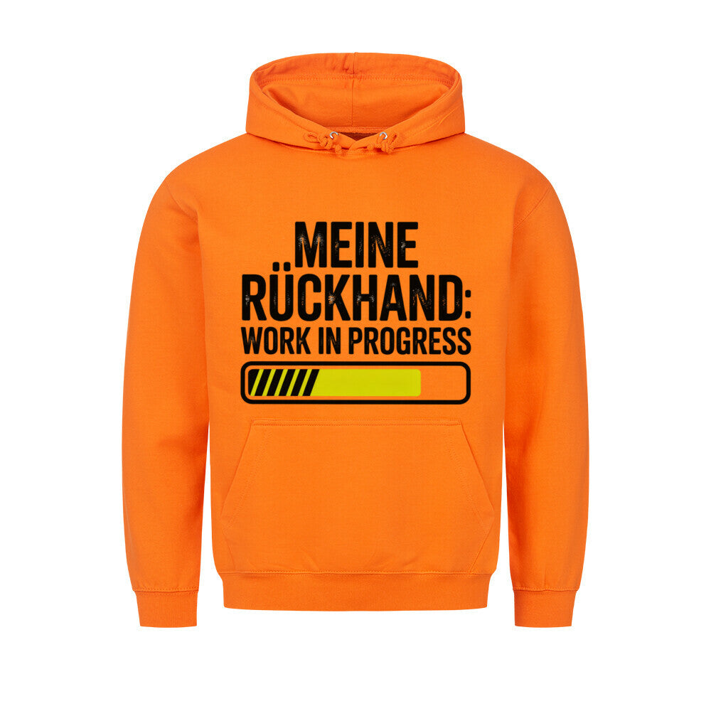 Work In Progress - Premium Hoodie - Topspin Squad