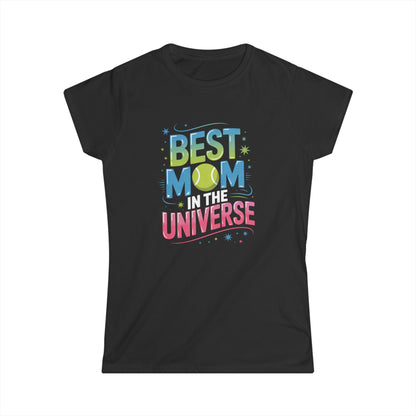 Best Mom in the Universe - Women's Softstyle T-Shirt - Topspin Squad